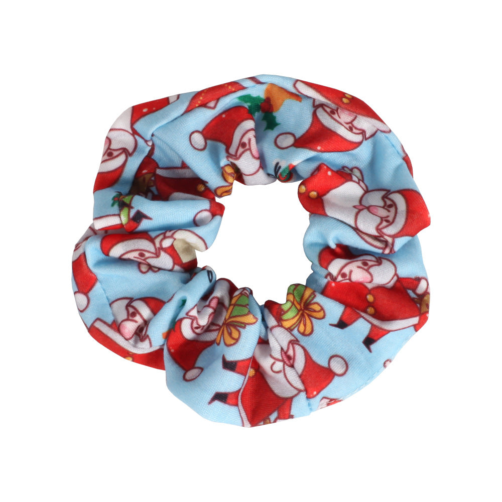 Wholesale Christmas Snowman Bell Santa Claus Deer Antler Hat Large Intestine Hairband